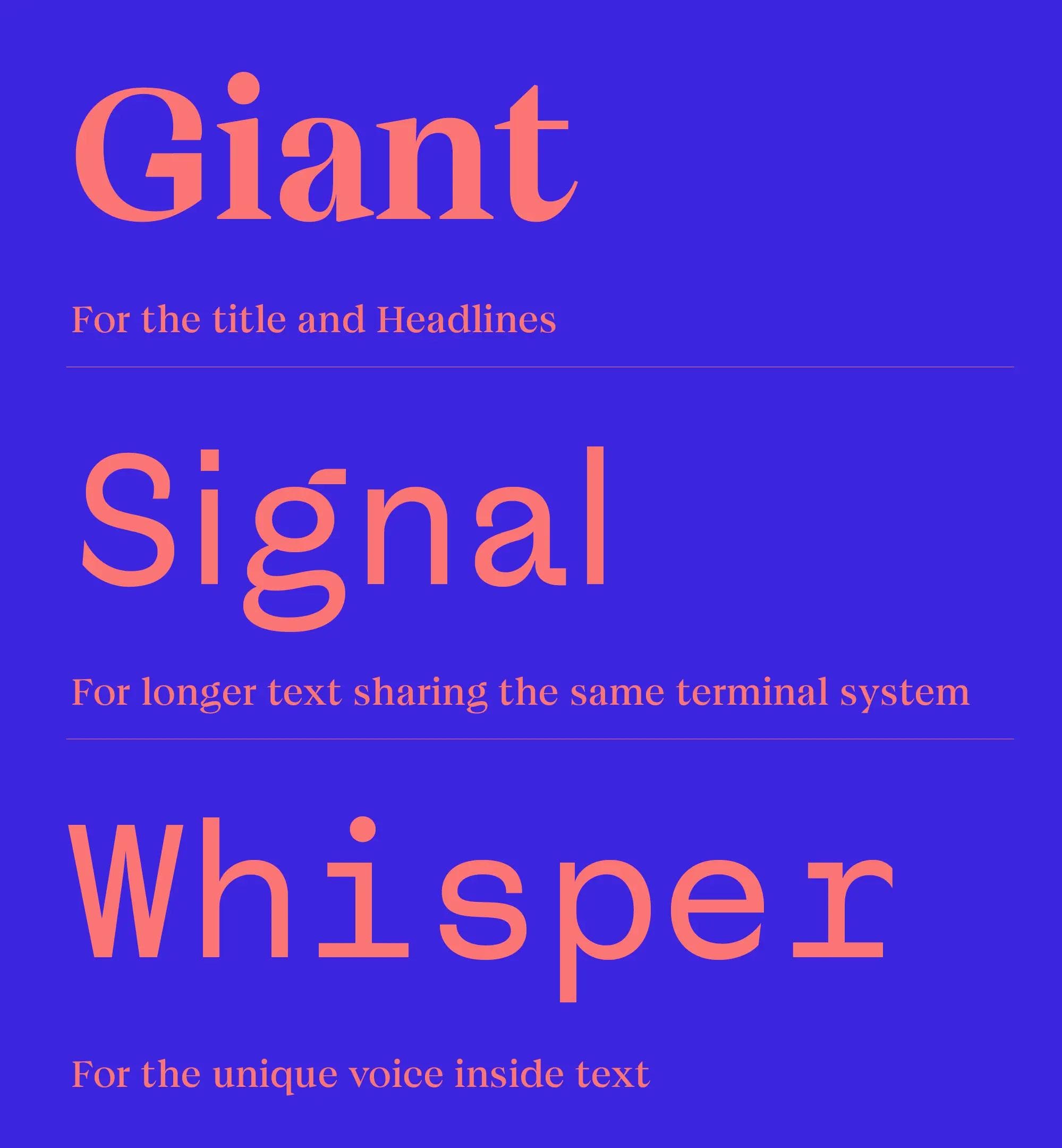 Whisper & Giant 1